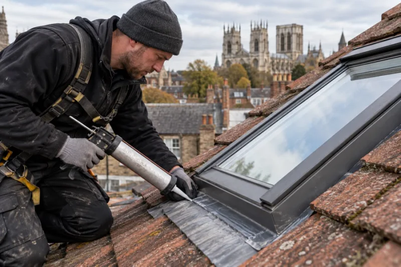 Velux & Skylight Leak Repair — York Roof Leaks