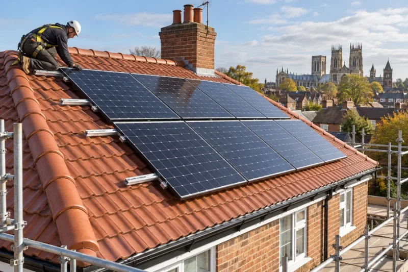 Solar-Panel-Safe Re-Roofing — York Roof Leaks